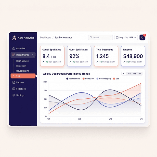 Kalalak Insight — Hotel Department Efficiency Dashboard